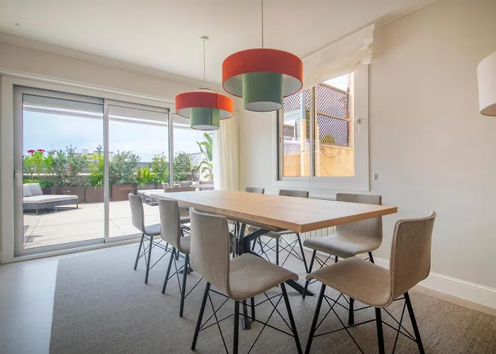 Atico Duplex Con Cinco شقة برشلونة